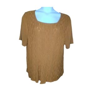 Maggie Barnes 2x 22 / 24 loose knit top